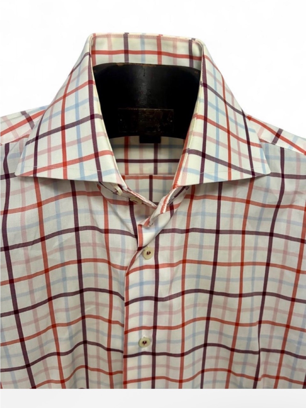 Vintage Eredi Pisano Men’s Shirt Size 15 1/2 - Picture 2 of 9